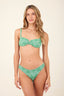 Bikini Top Varilla Coconut Green Coral - S03310 - Malai