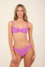 Bikini Top Varilla Coconut Pink Coral - S03312 - Malai