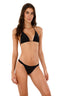 Bikini Top Negro Triangulo Basal - T01001 - Malai