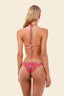 Bikini Panty Amarre Laterales Tropical Wine Dolly - B02318 - Malai