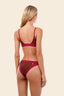 Bikini Panty Básico Raspberry Color Blend Array - B22341 - Malai