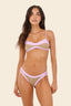 Bikini Panty Básico Gold Orchid Color Blend Array - B22350 - Malai