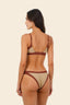 Bikini Panty Básico Gold Red Color Blend Array - B22351 - Malai