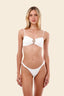 Bikini Top Bralette White Concha - T102002 - Malai
