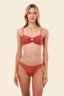 Bikini Top Bralette Fabed Rose Concha - T102330 - Malai