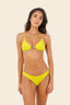 Bikini Top Triángulo Earthy Green Shell Cleo - T105255 - Malai