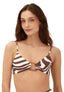 Bikini Top Bralette Chocolateswirl Mazu - T19292 - Malai