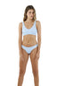 Bikini Limitless Sky Textured Wave Jazz Top - T75184 - Malai
