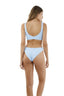 Bikini Limitless Sky Textured Wave Jazz Top - T75184 - Malai