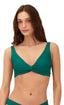 Bikini Top Bralette Brisa Emerald Knotty - T81276 - Malai