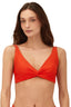 Bikini Top Bralette Brisa Tangerine Knotty - T81277 - Malai