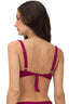 Bikini Top Varilla Textured Wave Majestic Brisa Raspberry - T86295 - Malai