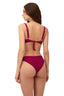 Bikini Top Varilla Textured Wave Majestic Brisa Raspberry - T86295 - Malai