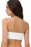 Bikini Top Textured Wave Cast Bandeau Eco White - T93164 - Malai