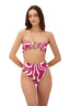 Bikini Top Strapless Raspberrywirl Cast Bandeau - T93278 - Malai
