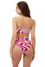 Bikini Top Strapless Raspberrywirl Cast Bandeau - T93278 - Malai