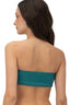 Bikini Top Strapless Textured Wave Cast Brisa Emerald - T93296 - Malai