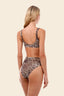 Bikini Panty Alto Wavy Animal Moon Bay - B05332 - Malai