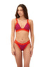 Bikini Halter Brisa Tangerine Color Blend Eter Top - T98289 - Malai