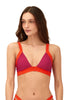 Bikini Halter Brisa Tangerine Color Blend Eter Top - T98289 - Malai