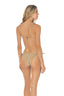 Bikini Panty Amarre Laterales Sparkly Dorado - SPAL02 - Milonga