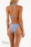Bikini Panty Amarre Laterales Sparkly Azul - SPAL03 - Milonga