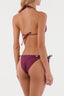 Bikini Panty Amarre Laterales Sparkly Vino - VELL01 - Milonga