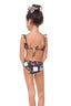 Bikini Niña Black Blossom Balearic - K06044