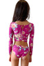 Bikini Niña Manga Larga Sunshine Blossom Stardust - K58303 - Malai