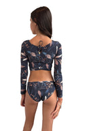 Bikini Niña Manga Larga Wild Folliage Stardust - K58319 - Malai