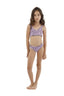 Bikini Niña Contrast Palm Loops Jazz Kid Set - K75179 - Malai