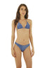 Bikini Top Triángulo Blue Glimmer Basal - T01270 - Malai