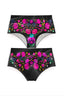Panty Clavel Negro Cachetero Alto - Ropa Interior - Fidelina