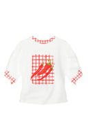 Camisa Pijama Mangas Pimientos - Fidelina