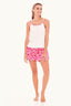 Camisa Pijama Tiras Pink - Fidelina