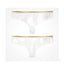 Panty Basico Marfil Tanga - Ropa Interior