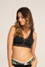 Brassiere Encaje Colibrí Negro - Fidelina